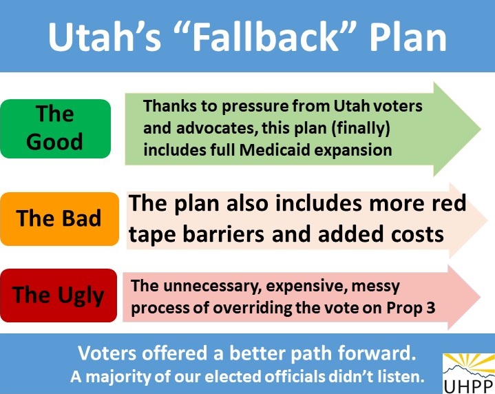 Utah's "fallback" plan, the good, the bad, and the ugly
